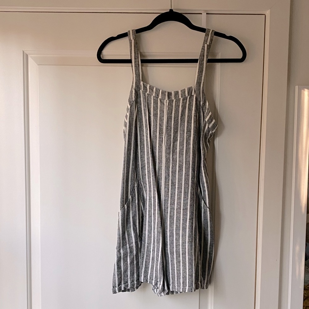 Abound striped romper